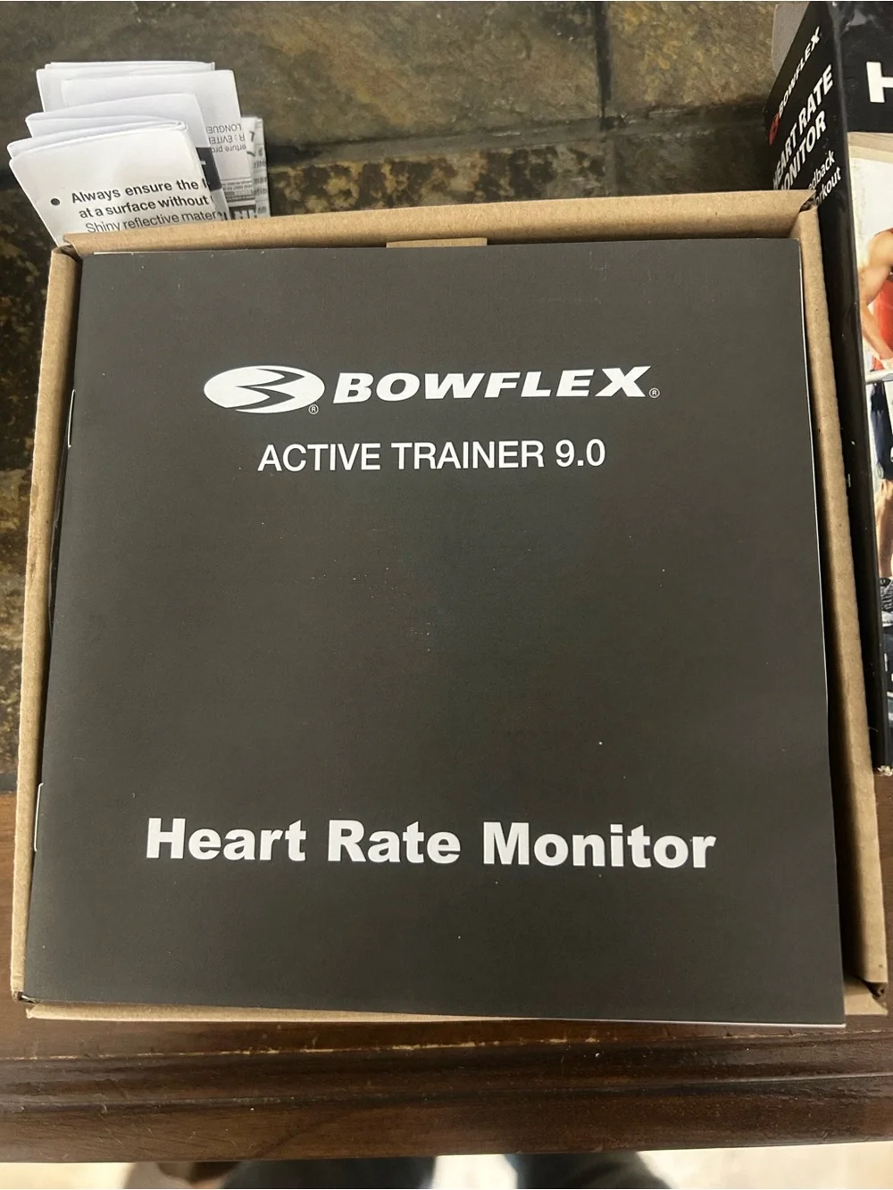 Black and Red Heart Rate Monitor - Active Trainer